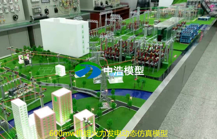 600mw機組火力發電動態仿真模型