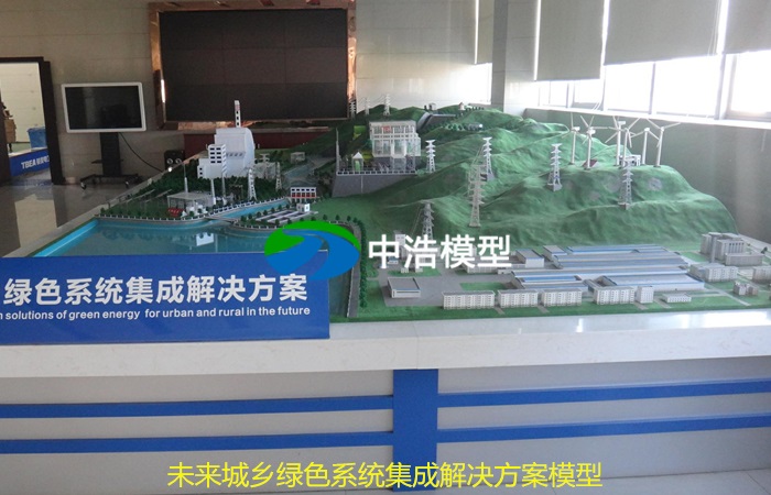 未來城鄉綠色系統集成解決方案模型
