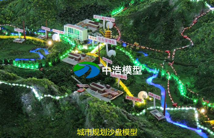 城市規劃沙盤模型