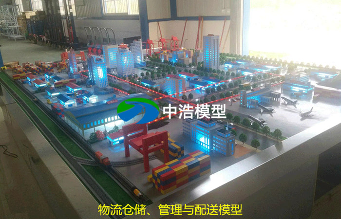物流倉儲、管理與配送模型