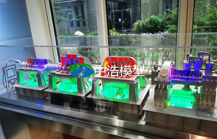 離心壓縮機組模型；透平機模型